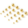 Imagen de Cobre Cuentas Lleno de oro Ronda 20 Unidades
