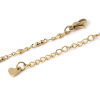 Picture of 1 Piece Vacuum Plating Stainless Steel Anklet Gold Plated