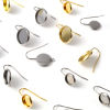 Imagen de Acero Inoxidable Pendientes Ronda Multicolor W/ Lazo 6 Unidades