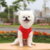 Imagen de Summer Cotton Vest Pet Clothes For Cat Dog Solid Color