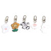 Picture of Zinc Based Alloy & Acrylic Keychain & Keyring Multicolor 1 Piece