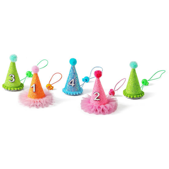 Cute Pet Products Multicolor Scarf Hat の画像