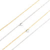 Imagen de Acero Inoxidable Cable Cadena Cruz Óvalo Multicolor 5 M