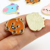 Picture of Zinc Based Alloy Charms Animal Gold Plated Multicolor Enamel 10 PCs
