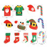 Imagen de Colgantes Navidad PU 5 Unidades