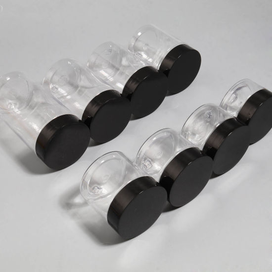 PET瓶 円筒形 黒 10 個 の画像