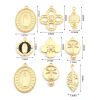 Bild von Zinklegierung Charms Matt Gold 5 Stück
