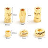 Picture of Brass Spacer Beads 18K Real Gold Plated 10 PCs