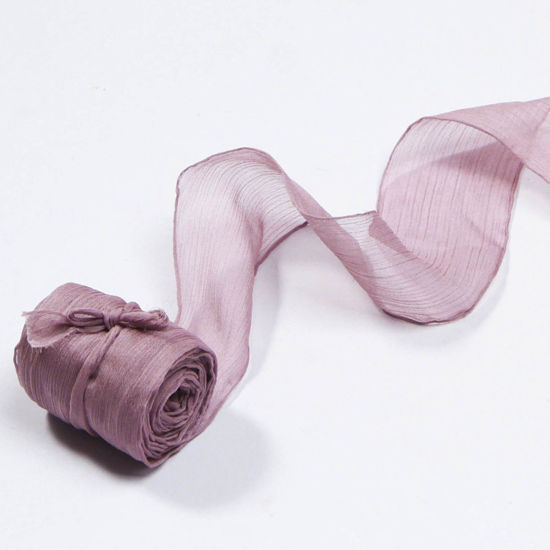 Image de Rubans en Polyester Multicolore 3.8cm, 1 Rouleau (Env. 7 Yards/Rouleau)