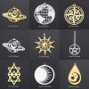 Imagen de Acero Inoxidable Colgantes Charms Multicolor 1 Unidad
