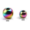 Imagen de Zamak Cuentas Ronda Multicolor 20 Unidades