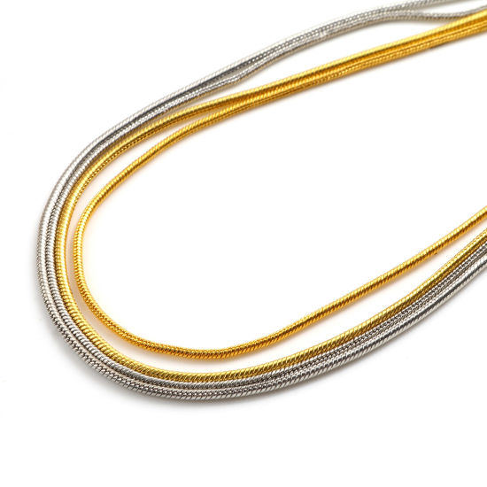 Image de Chaîne Maille Serpent en Alliage de Fer Multicolore 2 M