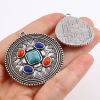 Picture of Boho Chic Bohemia Pendants Antique Silver Color 1 Piece