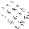Image de Breloques en Alliage de Zinc Argent Vieilli 20 Pcs