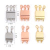 Imagen de Cierres Magnéticos en Capas para Pulsera de Collar Multicapa Apilable Rectángulo Multicolor 1 Unidad