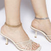 Picture of Stainless Steel Link Chain Anklet Silver Tone