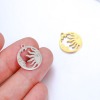 Picture of 304 Stainless Steel Galaxy Charms Multicolor Sun Moon
