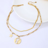 Picture of 304 Stainless Steel Galaxy Charms Multicolor Sun Moon