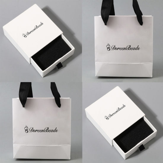 Paper Packing & Shipping Boxes White, 1 Piece の画像