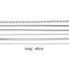 Picture of Wholesale Link Chain Necklace, Silver Tone 304 Stainless Steel, Unisex Stylish Minimalist Gift Jewelry For Retailer
