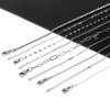 Picture of Wholesale Link Chain Necklace, Silver Tone 304 Stainless Steel, Unisex Stylish Minimalist Gift Jewelry For Retailer