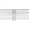Picture of Wholesale Link Chain Necklace, Silver Tone 304 Stainless Steel, Unisex Stylish Minimalist Gift Jewelry For Retailer
