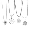Picture of Wholesale Link Chain Necklace, Silver Tone 304 Stainless Steel, Unisex Stylish Minimalist Gift Jewelry For Retailer