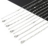 Picture of Wholesale Link Chain Necklace, Silver Tone 304 Stainless Steel, Unisex Stylish Minimalist Gift Jewelry For Retailer