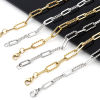 Picture of Wholesale Handmade Link Cable Chain Necklace, Multicolor 304 Stainless Steel, Unisex Stylish Minimalist Gift Jewelry For Retailer
