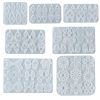 Picture of Silicone Resin Mold For Pendants Earring Jewelry Making White