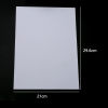 Imagen de BOPS Shrink Plástico Rectángulo Imprimible 29.6cm x 21cm, 1 Hoja