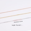 Picture of Wholesale Link Cable Chain Necklace, Multicolor Stainless Steel, Unisex Minimalist Gift Jewelry For Retailer, 75cm(29.5") long, 2 PCs