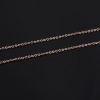 Picture of Wholesale Link Cable Chain Necklace, Multicolor Stainless Steel, Unisex Minimalist Gift Jewelry For Retailer, 75cm(29.5") long, 2 PCs