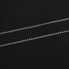 Picture of Wholesale Link Cable Chain Necklace, Multicolor Stainless Steel, Unisex Minimalist Gift Jewelry For Retailer, 75cm(29.5") long, 2 PCs