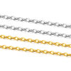 Picture of 304 Stainless Steel Lips Chain Multicolor 2mm