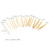 Picture of Natural Bamboo & Plastic Circular Knitting Needles Beige