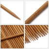 Picture of Natural Bamboo Double Pointed Knitting Needles Brown 20cm(7 7/8") long