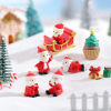 Picture of Resin Micro Landscape Miniature Home Decoration Christmas Santa Claus