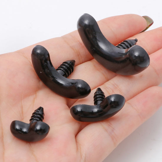 ABS DIY手作り 人形作り用品 黒 口 目 50 セット の画像