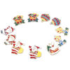 Image de Breloques Noël en Alliage de Zinc Multicolore Émail 10 Pcs