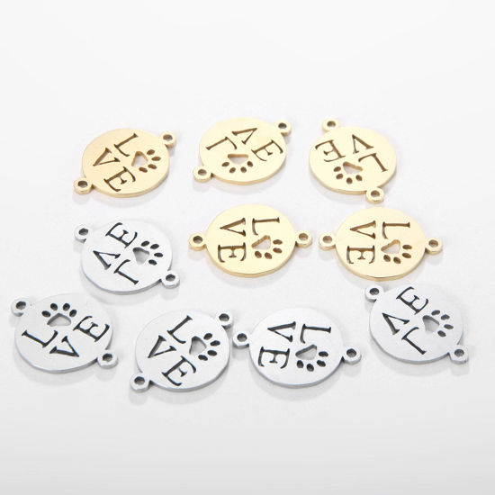 Image de Breloques en 304 Acier Inoxydable Géométrique 5 Pcs