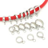 Picture of 304 Stainless Steel Bail Beads Round Gold Plated