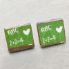 Picture of Natural Wood College Jewelry Ear Post Stud Earrings Multicolor