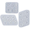Picture of Silicone Insect Resin Mold For Jewelry Pendant Earring Making Rectangle White