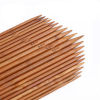 Picture of Natural Bamboo Double Pointed Knitting Needles Brown 25cm(9 7/8") long