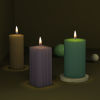 Picture of Silicone Resin Mold For 3D Art Demold Handmade Candle Making White