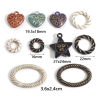 Imagen de Acrílico Retro Colgantes Charms Multicolor 10 Unidades