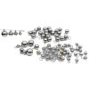 Bild von 304 Edelstahl Charms Rund Silberfarbe 10 Stück
