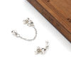Picture of Zinc Based Alloy European Style Large Hole Charm Beads Antique Silver Color Rabbit Animal Radish