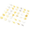 Picture of Copper Flora Collection Ear Wire Hook Earrings Real Gold Plated Leaf